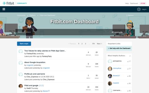 Fitbit.com Dashboard - Fitbit Community