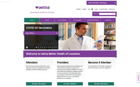 Home | Aetna Better Health of Louisiana