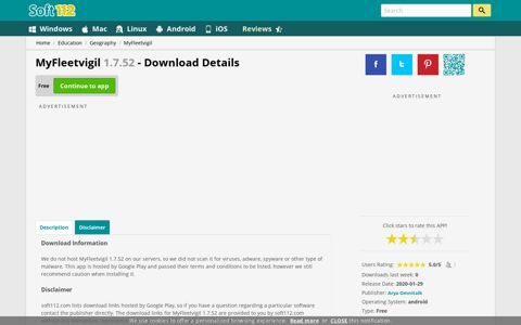 MyFleetvigil - Download - MyFleetvigil 1.7.52 - Soft112