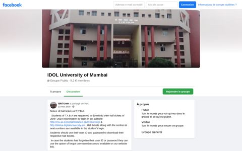 IDOL University of Mumbai | Facebook