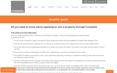 tenants' guide - Complete Estate and Letting Agents