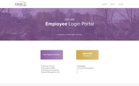 Client Login Portal | Ideal HR