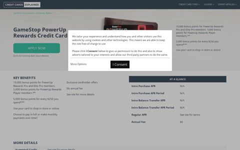 GameStop PowerUp Rewards Credit Card Offer