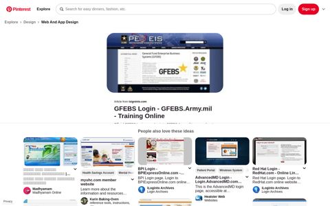 GFEBS Sign In - Sign in to GFEBS.Army.mil Training Online ...