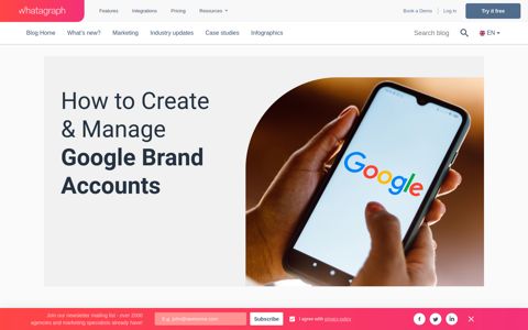 Google Brand Account – Useful Things You Need to Know ...