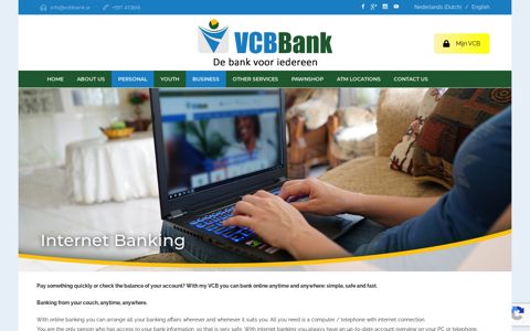 Internet Banking – VCB Bank