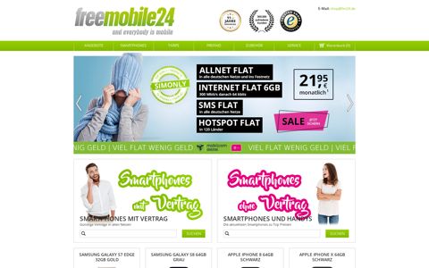 freemobile24 - Handyshop für Smartphones, Tablets und ...