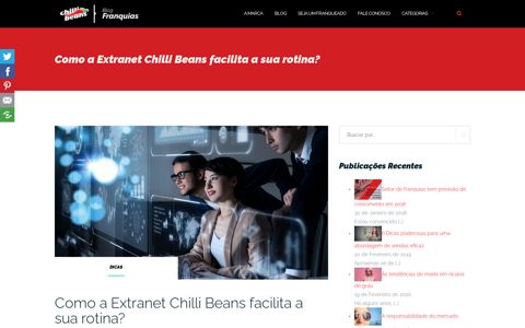 Como a Extranet Chilli Beans facilita a sua rotina? | ChilliBeans