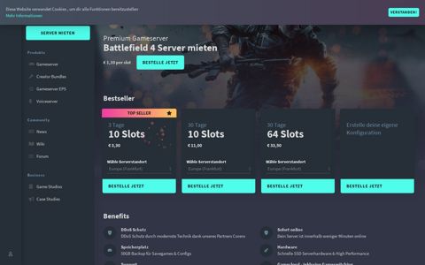 Battlefield 4 Server mieten - gportal