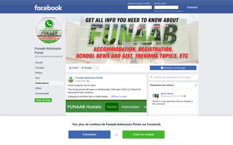 Funaab Admission Portal - Posts | Facebook