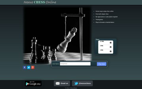 Nexus Chess - Free instant online chess