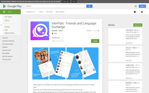 InterPals - Friends and Language Exchange - Apps on Google ...