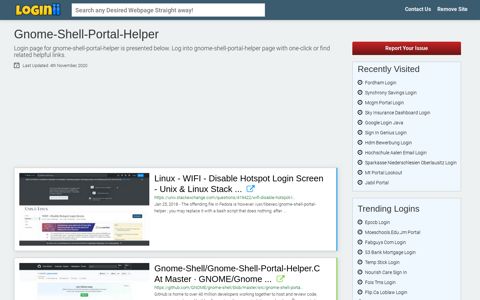 Gnome-shell-portal-helper - Loginii.com