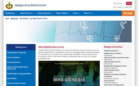 MHS GENESIS - Your Health Electronic Record