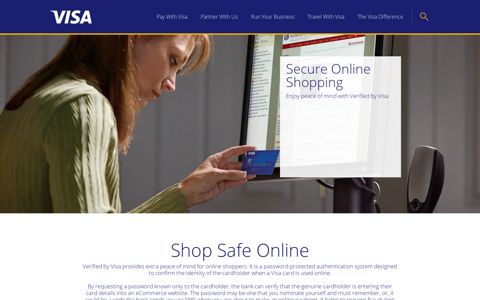 Secure Online Shopping | Visa