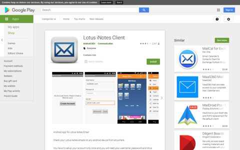 Lotus iNotes Client - Apps on Google Play