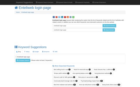 ™ "Enteliweb login page" Keyword Found Websites Listing ...