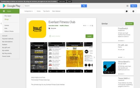 Everlast Fitness Club - Apps on Google Play