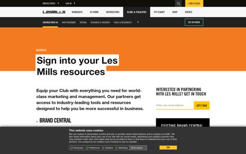 Sign in to Resources - Les Mills