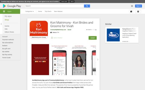 Kori Matrimony - Kori Brides and Grooms for Vivah - Apps on ...