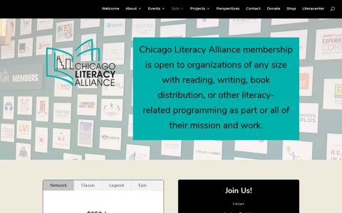 Join - Chicago Literacy Alliance