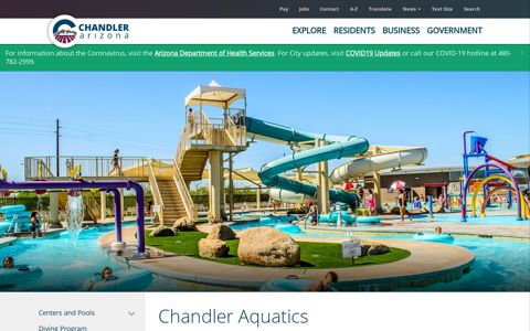 Chandler Aquatics | City of Chandler