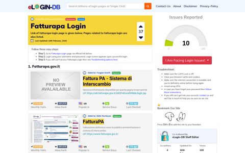 Fatturapa Login - A database full of login pages from all over ...