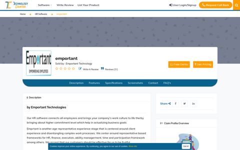 emportant | Pricing, Reviews and Free Demo in 2020