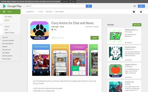 Furry Amino for Chat and News - Apps on Google Play