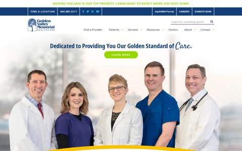 Golden Valley Memorial Healthcare: Home