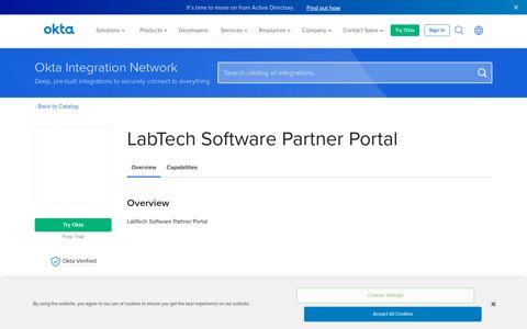 LabTech Software Partner Portal | Okta