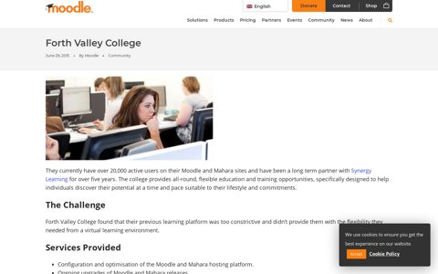 Forth Valley College | Moodle