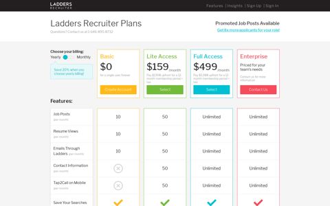 Recruiting Plans - Ladders Recruiter