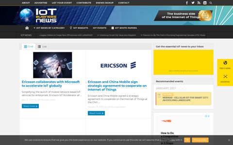 Ericsson Device Connection Platform Archives - IoT Business ...