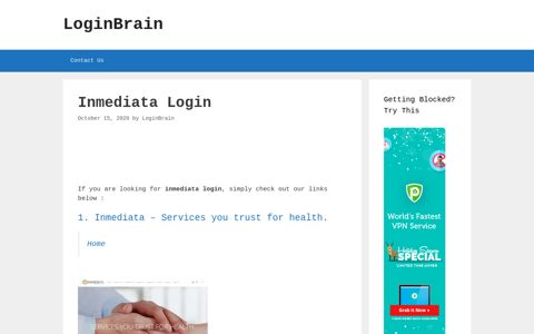 inmediata login - LoginBrain