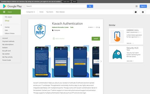 Kavach Authentication - Apps on Google Play