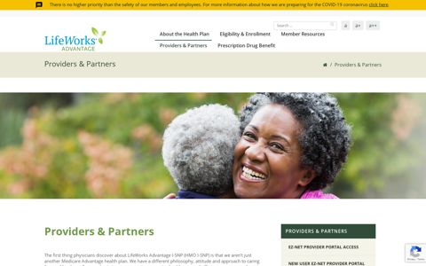 Providers & Partners - LifeWorks Advantage