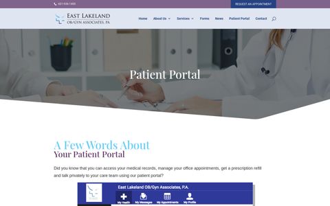 Patient Portal | East Lakeland Ob/gyn Associates PA | Jackson ...