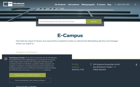 E-Campus - Online-Lernplattform der IHK-Akademie ...