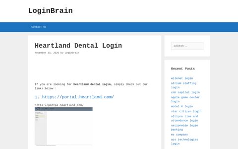 heartland dental login - LoginBrain