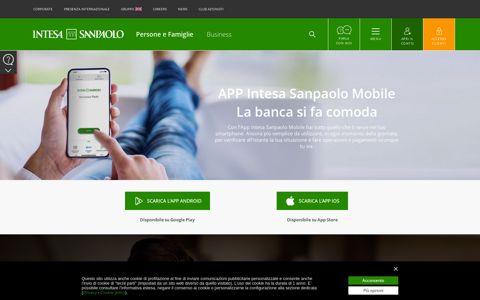 APP Intesa Sanpaolo Mobile La banca si fa comoda
