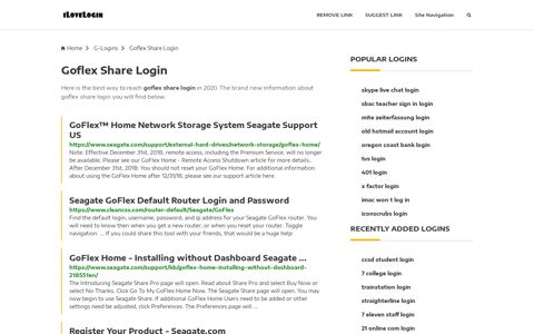 Goflex Share Login ❤️ One Click Access - iLoveLogin