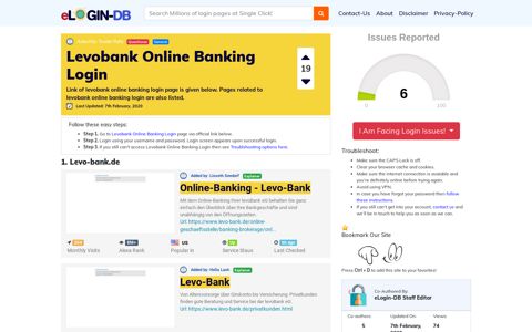 Levobank Online Banking Login