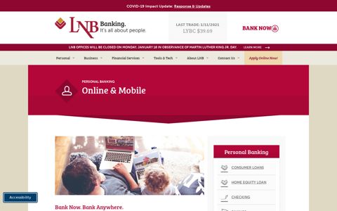Online & Mobile | Lyons National Bank