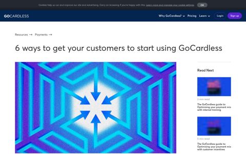 6 Ways to Get Your Customers to Start Using GoCardless ...