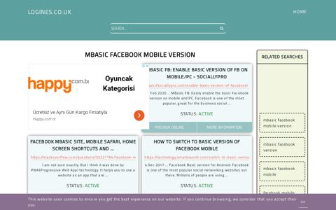mbasic facebook mobile version - General Information about ...