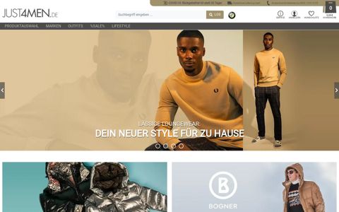 just4men.de - der Online-Shop fuer Markenkleidung und ...