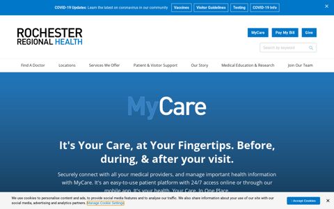 MyCare Patient Portal | Rochester Regional Health