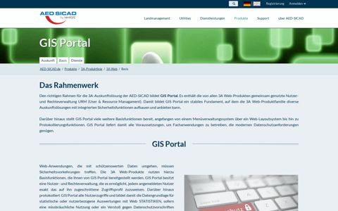 GIS Portal - AED-SICAD GmbH
