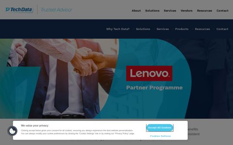 Lenovo Partner Programme | Tech Data Trusted Advisor